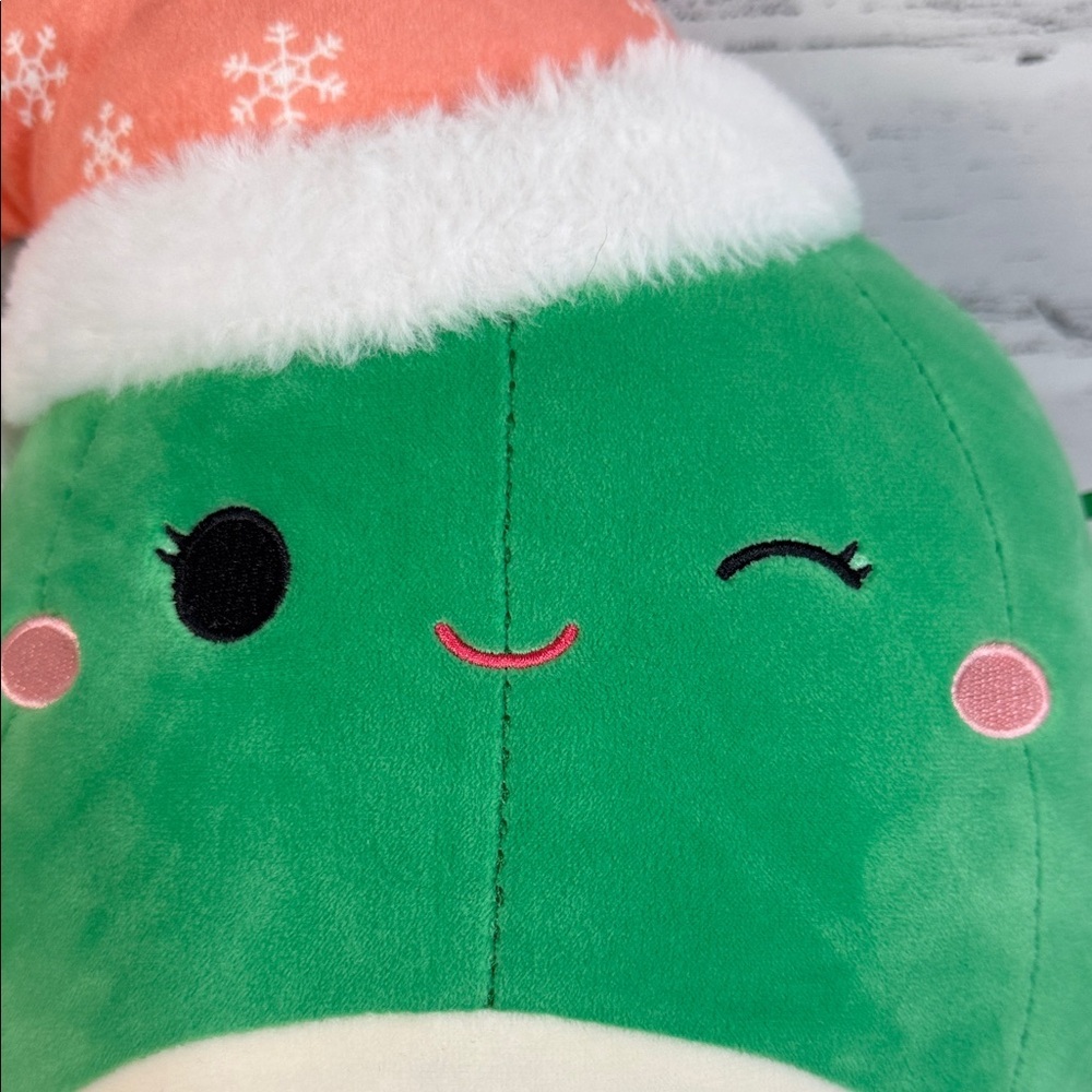 Squishmallows Maritza the Cactus with Santa Hat. 12” . Christmas - Picture 8 of 8